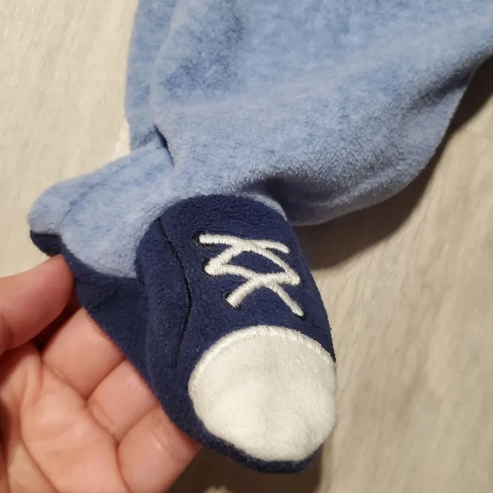 NEW Baby fleece footed one-piece size 6m
